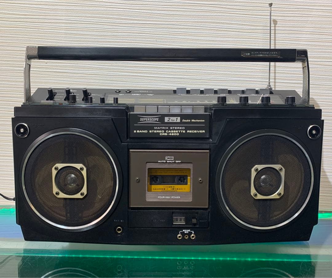 美品 MARANTZマランツSUPERSCOPEラジカセ CRS-4800整備品 - メルカリ