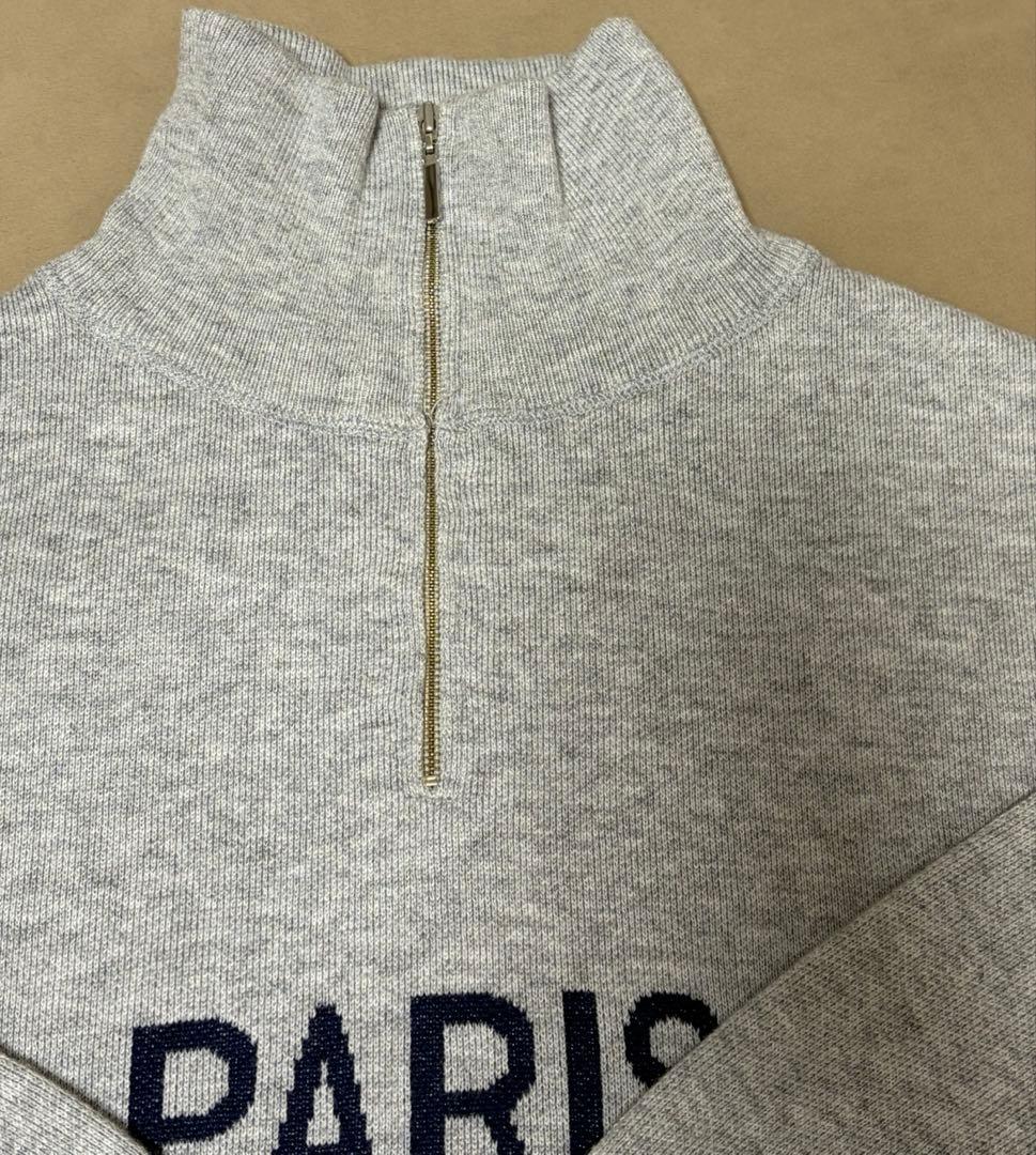 エリオポール スタンドカラーロゴニット - メルカリ