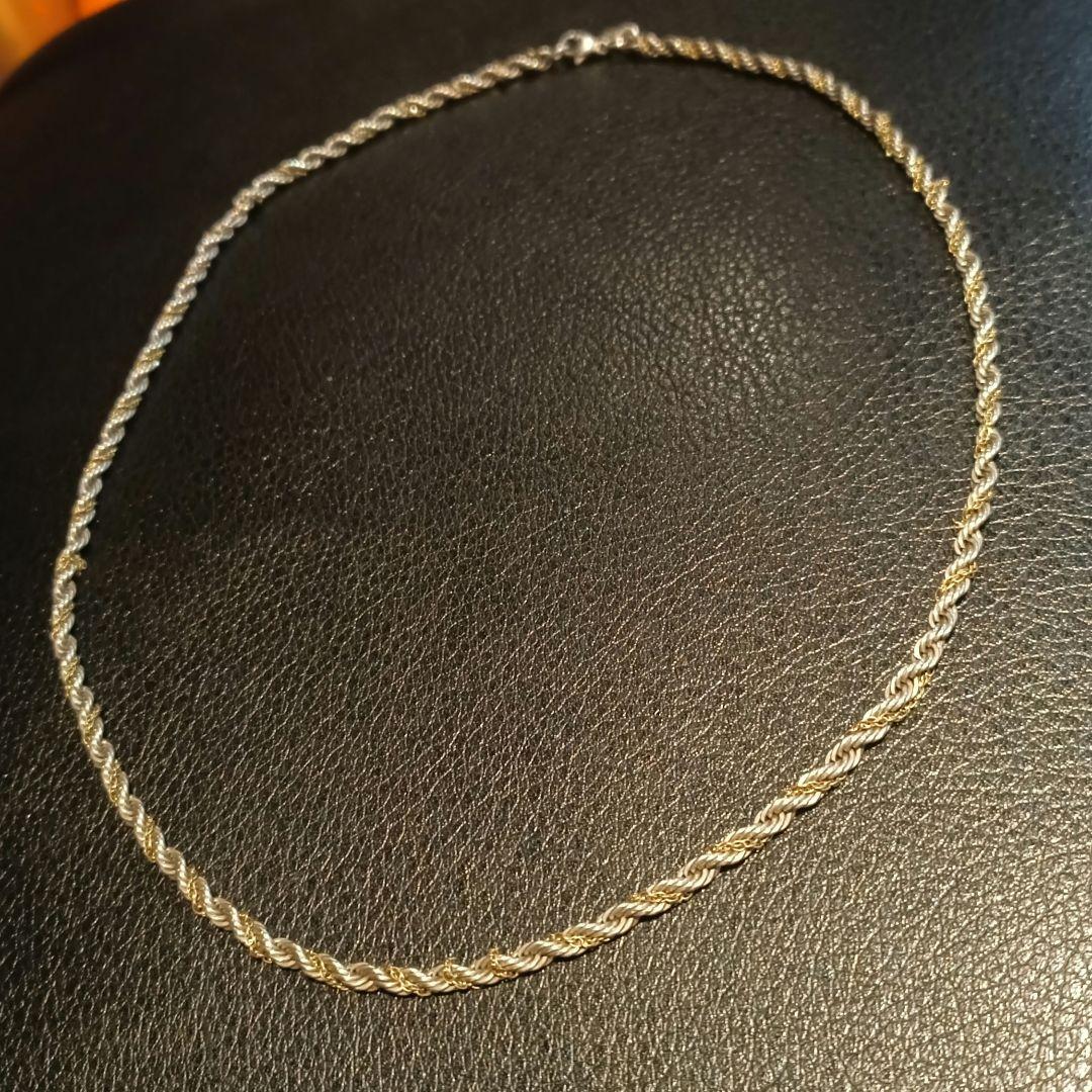 ティファニー Tiffany ツイスト ネックレス 925 750 ティファニー ネックレス ツイストチェーン 750/SV925 | 東京銀座の