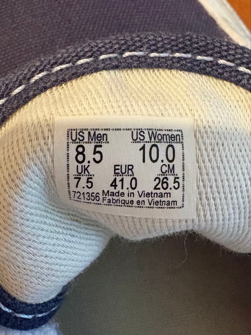 靴 Vans Vault authentic 26.5cm