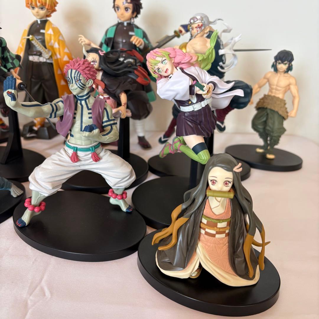 鬼滅の刃 フィギュア 14体まとめ売り グランディスタ