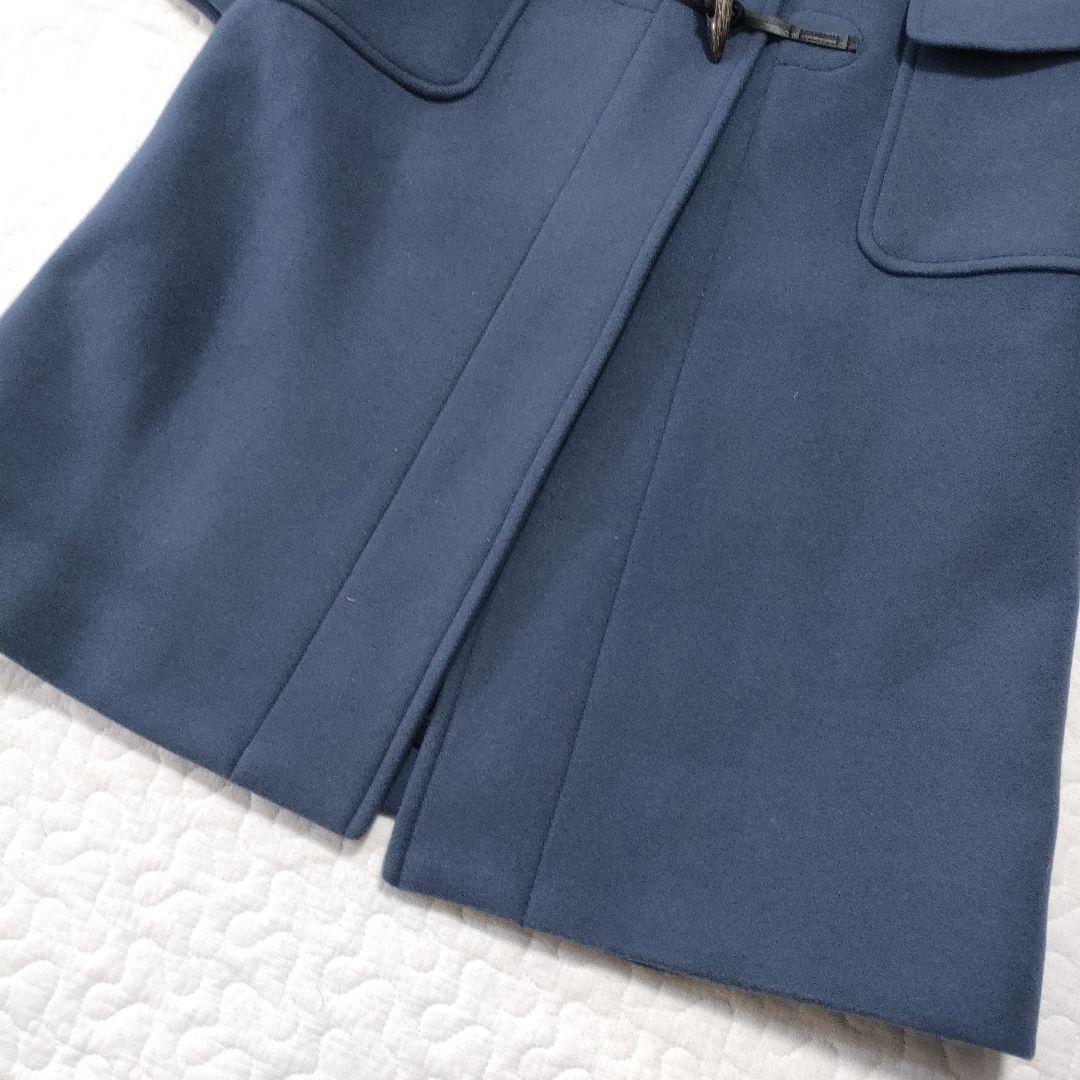 極美品✨マッキントッシュ ロングダッフルコート ブルーグレー 38