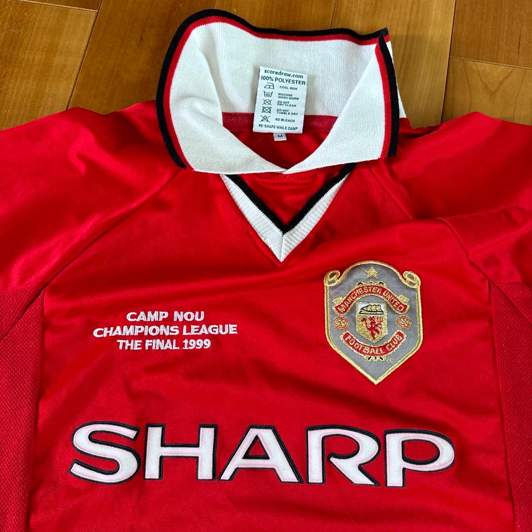 マンチェスターユナイテッド 99年 ユニフォーム復刻版 チャンピオンズ