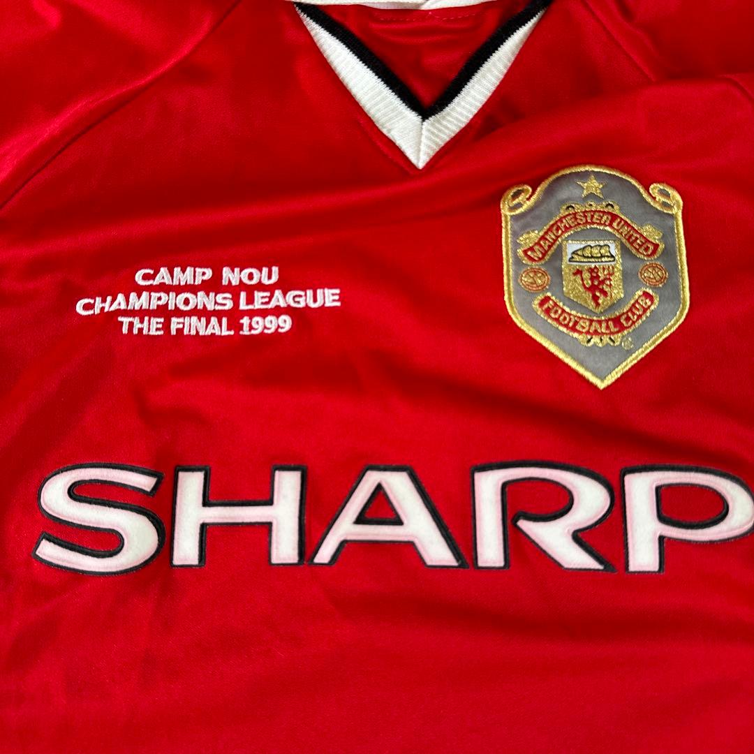 マンチェスターユナイテッド 99年 ユニフォーム復刻版 チャンピオンズ