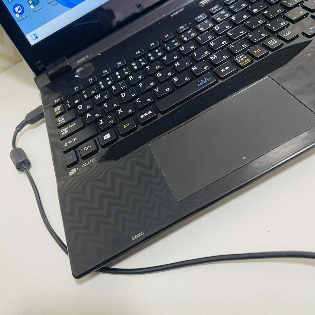 T15 NECノートパソコンSSDサクサク動く Windows11オフィス付き - メルカリ