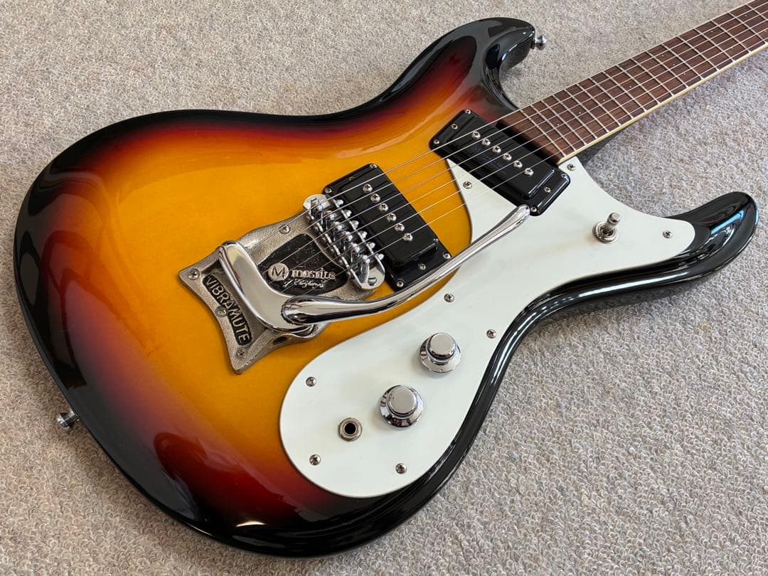 □お買い得！モズライト ベンチャーズモデル 国産黒雲製 演奏動画あり