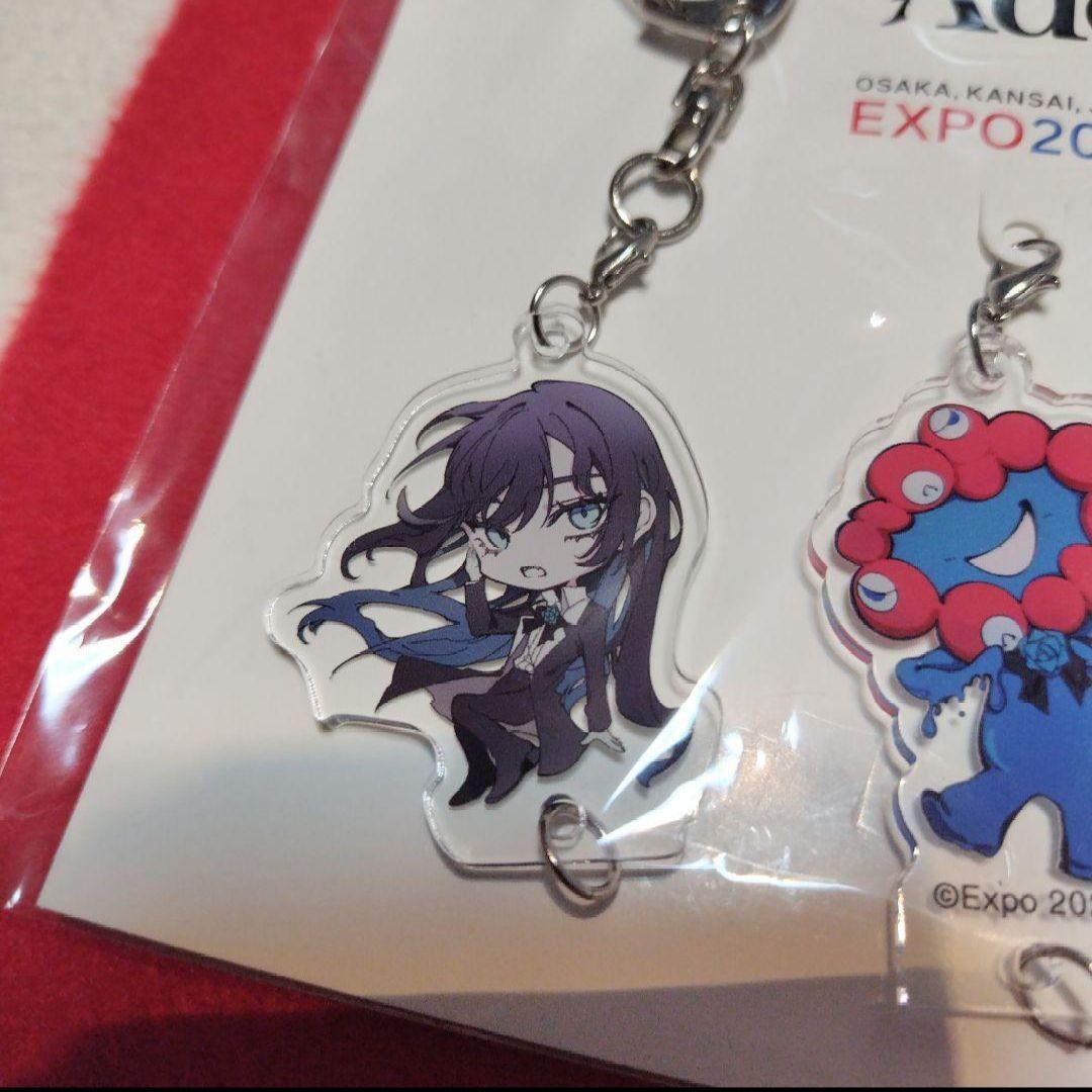 Ado 大阪万博 アクリルスタンド アクリルキーホルダー タオル 缶バッジ