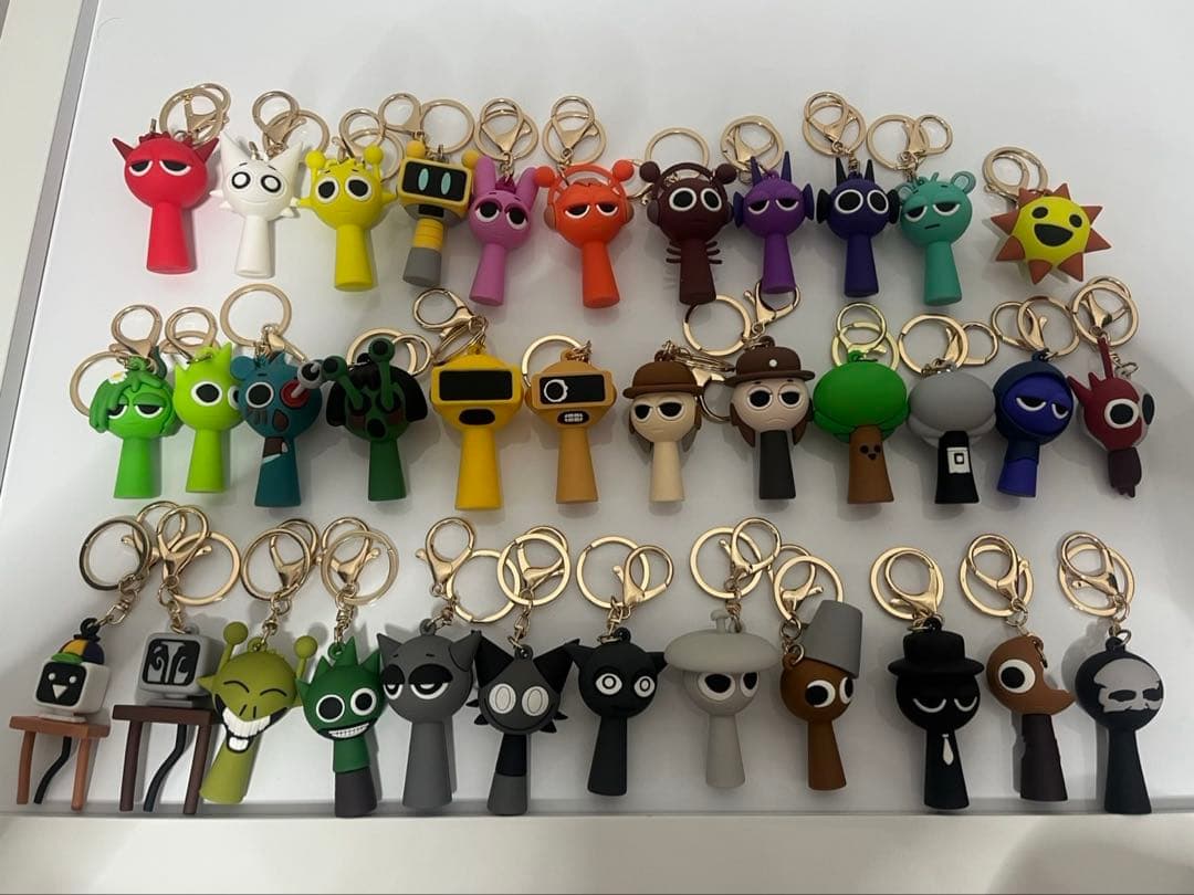 スプランキー　キーホルダー　35個コンプリートセット 楽天市場】【200円クーポン配布中】Sprunki incredibox スプランキー