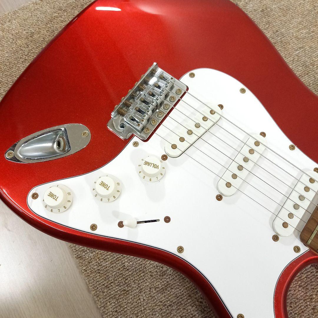 Legend ストラトタイプ キャンディアップルレッド 赤 - メルカリ