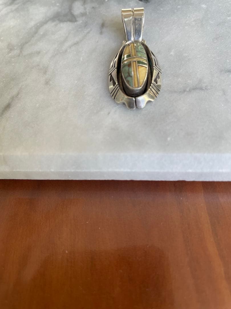 美品 希少】ジェリーネルソン／ナバホ族 マルチストーン インディアン