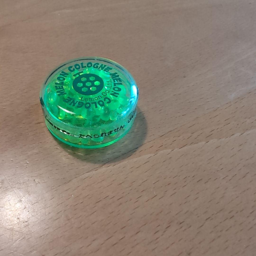 新品未使用品未開封品☆レア☆平成レトロ レモン社 香り玉 メロンソーダ グリーン