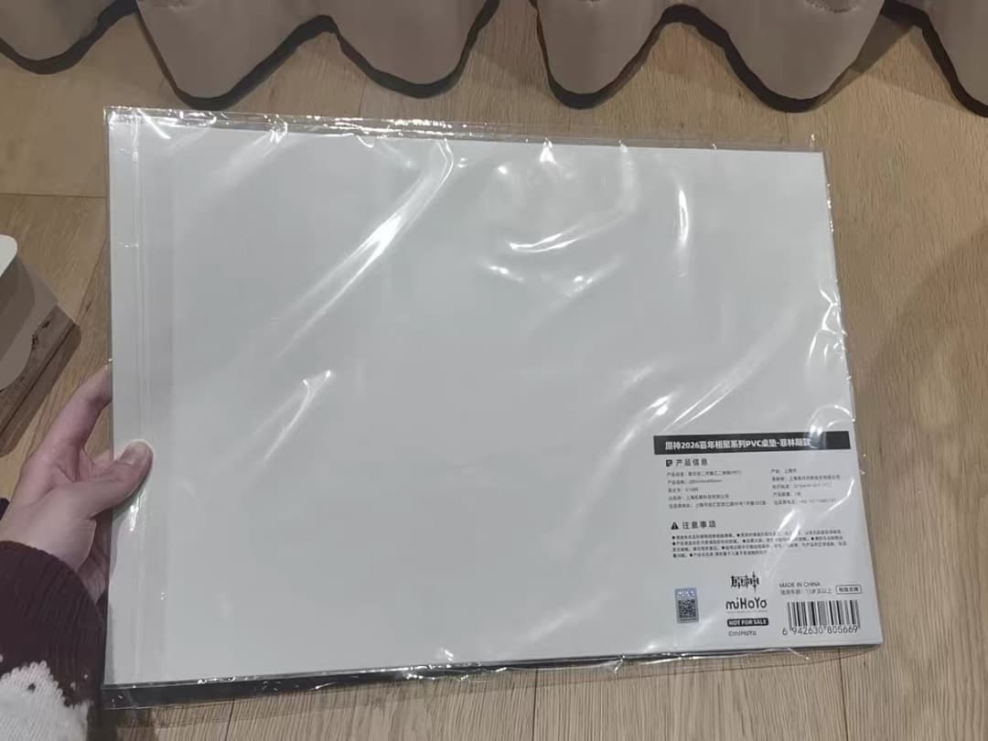 原神fes 会場限定vip入場特典 原画 PVCデスクマット フリンズ