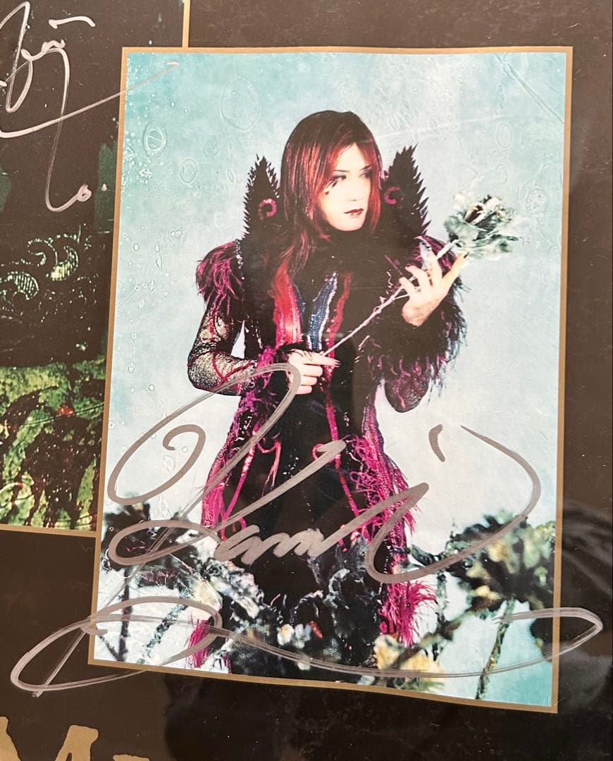 マリスミゼル『merveilles』B2ポスター／メンバー直筆サイン入／額付