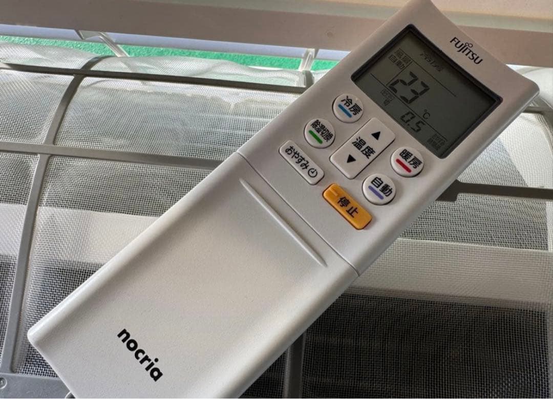 室外機も込 6畳用 富士通 エアコン クーラー 2019年製 2.2kw 22