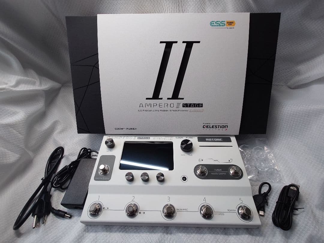 Hotone AMPERO II STAGE おまけ付き HOTONE | AMPERO Ⅱ STAGE | マルチ・エフェクター | 製品情報