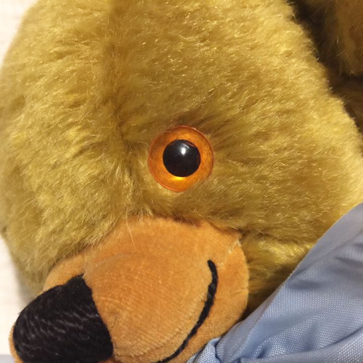 ヴィンテージ メリーソート テディベア チーキー ぬいぐるみ ゴールド モヘア