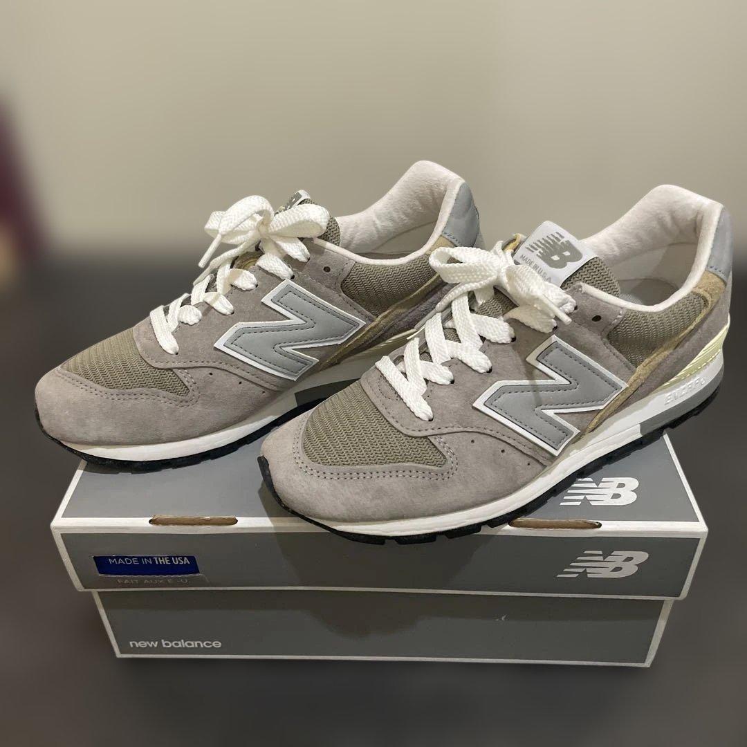 ニューバランス M996 25.0cm USA グレー