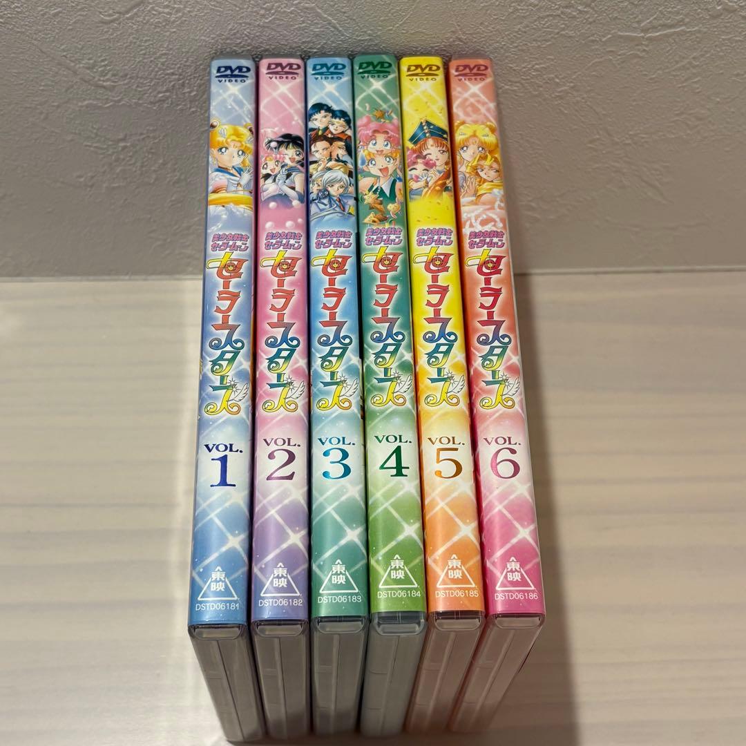 美少女戦士セーラームーンDVD 全6巻セット Amazon.co.jp: 美少女戦士セーラームーン セーラースターズ DVD全6巻