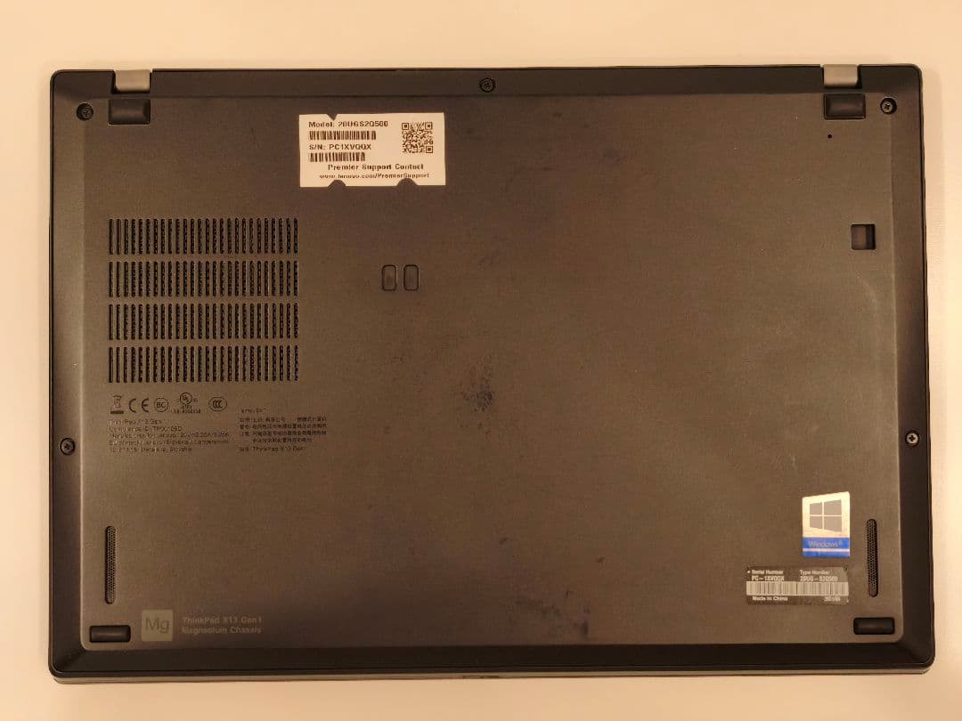 希少32GB/1TB ThinkPad X13 Gen1 AMD グリス塗替済み - メルカリ