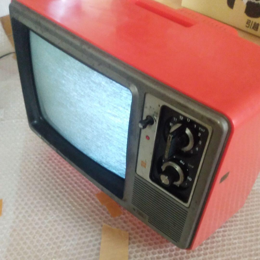 ナショナル・ブラウン管テレビ・13型・砂塵の動作あり。 - メルカリ