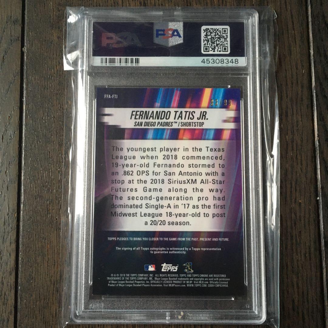 フェルナンドタティスRC AU PSA9 99枚限定です