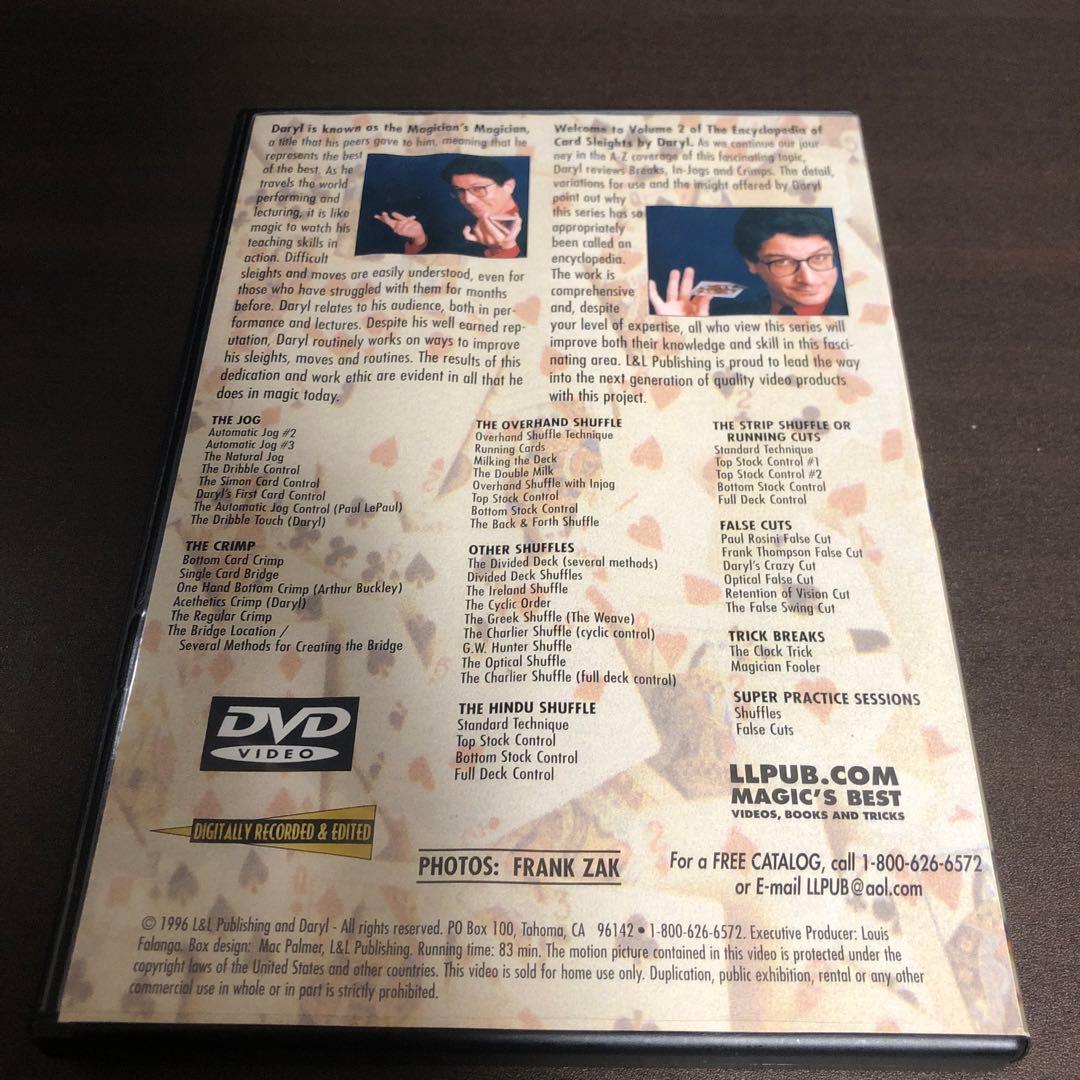 その他 Encyclopedia of Card Sleights by Daryl