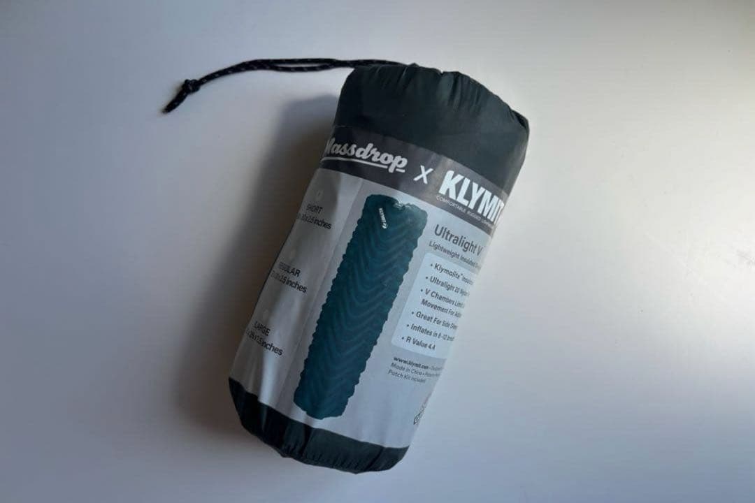 希少レア】Klymit Ultralight V Sleeping Pad S