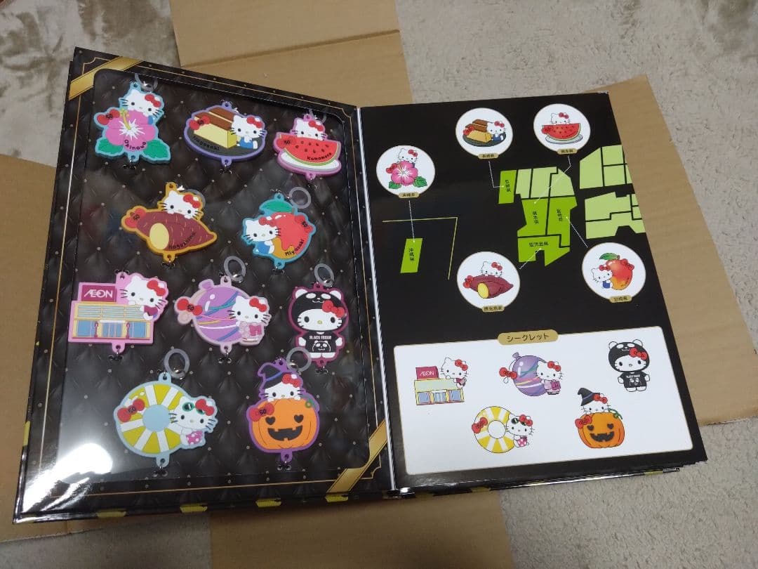 ハロー キティ ラバーマスコット47都道府県コンプリートセット