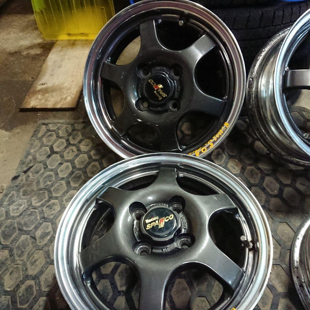 レーシングスパルコ13インチアルミホイール