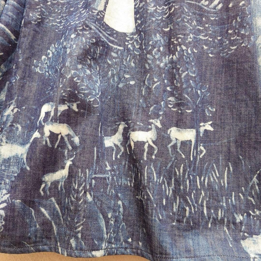 45R ワンダーランドプリントのスカート（インディゴ）45rpmの通販はau