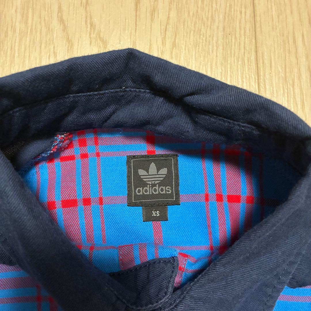 adidas アディダス y2k 平成 グランジ マクブリング 短丈 チェック