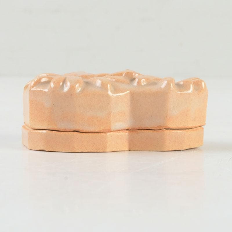 茶道具 萩焼 泥華窯造 坂田泥華 花香合 共箱 V 9729 - メルカリ