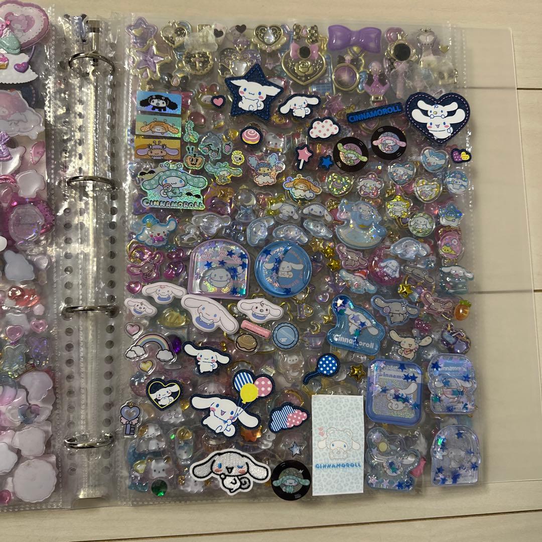 ボンボンドロップシール　キャラクターシール集 A4シール帳完成品