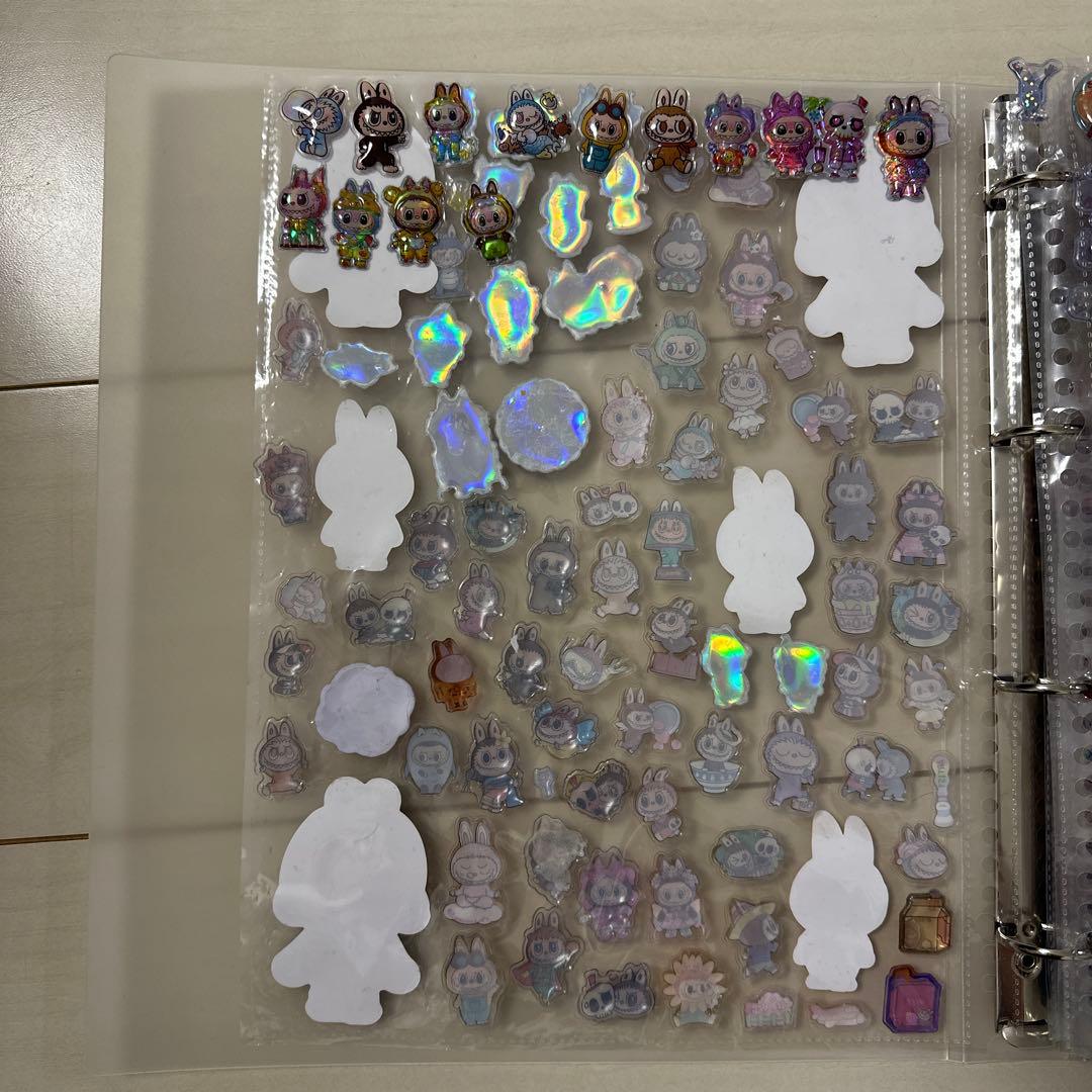 ボンボンドロップシール　キャラクターシール集 A4シール帳完成品