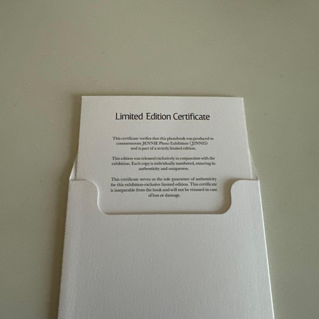 アイドル J2NNI5 photobook JENNIE popup