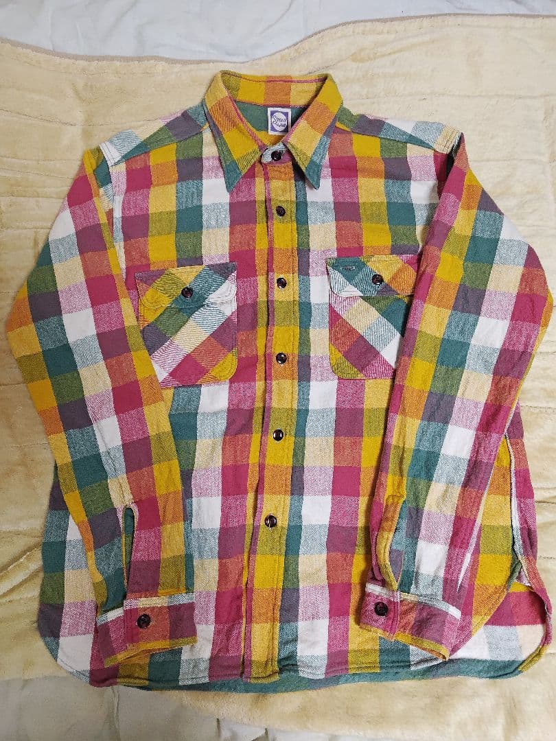 d*9様 ウエアハウス ジョングラッコー JG-06-2 ネルシャツ WAREHOUSE（ウエアハウス） ジョングラッコー John Gluckow JG-06