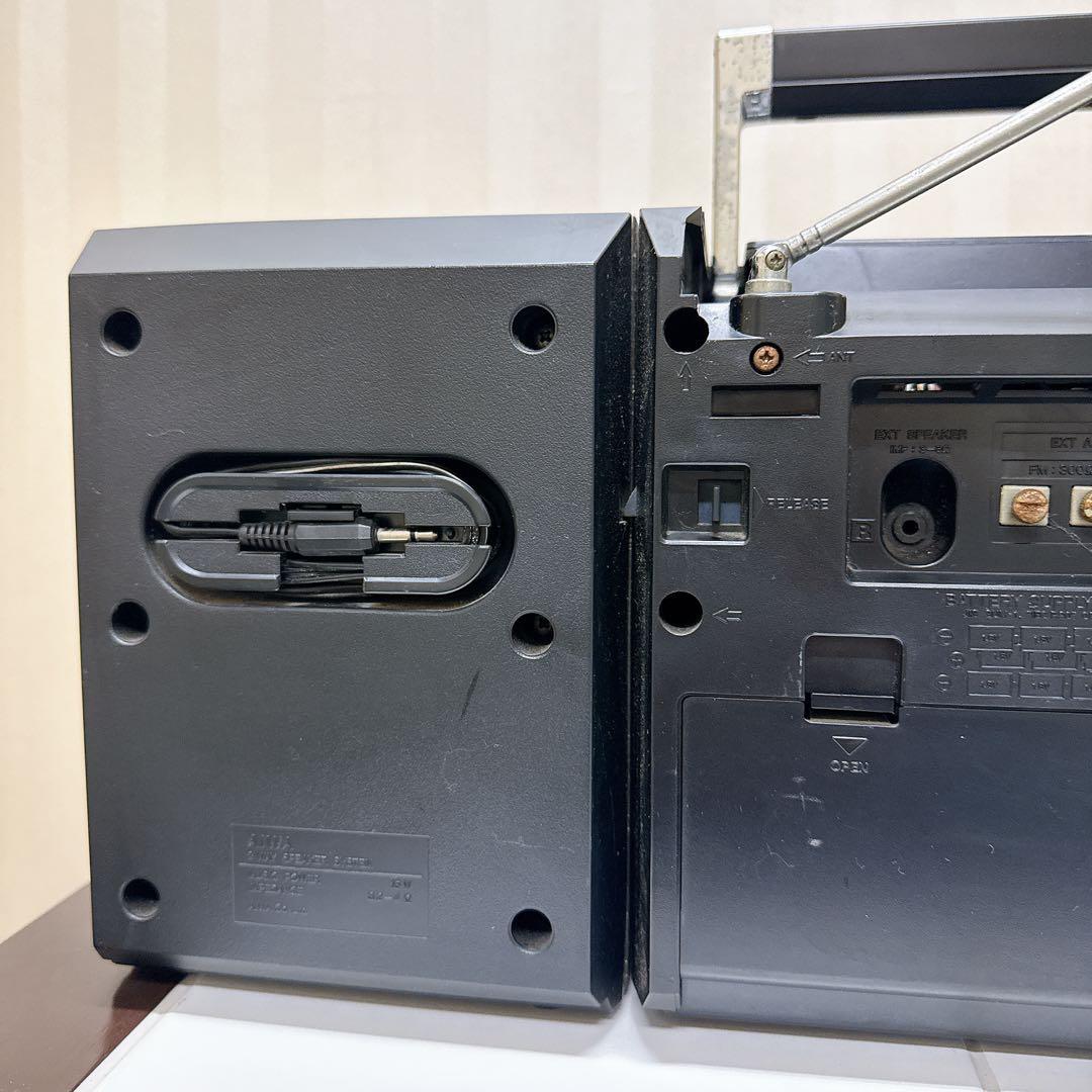 AIWA CA-W9 分離型ラジカセ FM/AM受信OK 上級モデル 昭和レトロ