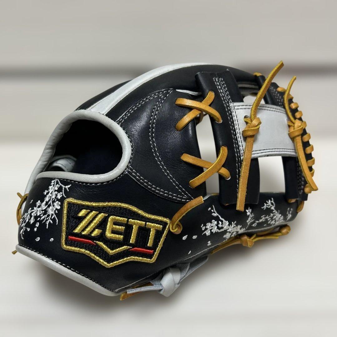 ZETT ゼット プロステータス 軟式用 グローブ セカンド・ショート用 今宮型 ゼット（ZETT） プロステイタス PROSTATUS 軟式用グラブ 内野手用