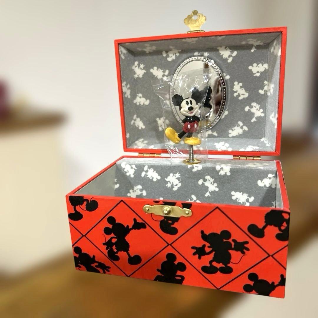 ミッキーマウス⭐️オルゴール ミュージカルジュエリーボックス＊未