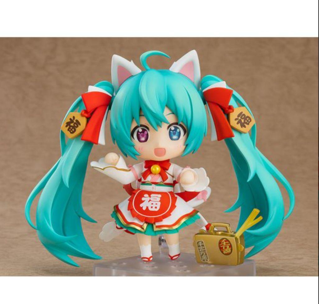 ねんどろいど 初音ミク 招きミクVer. 専用猫座布団つきキャラアニ限定