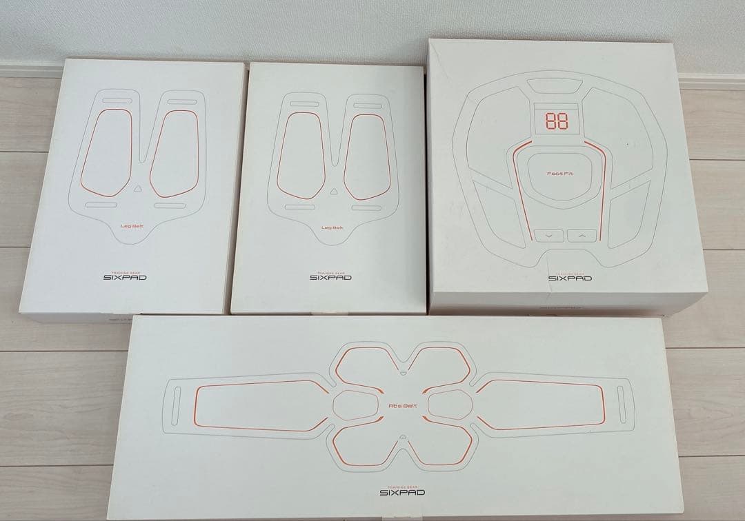 SIXPAD 3点セットジェルシート各5箱 SIXPAD（シックスパッド） アブズベルト高電導ジェルシート×3個セット