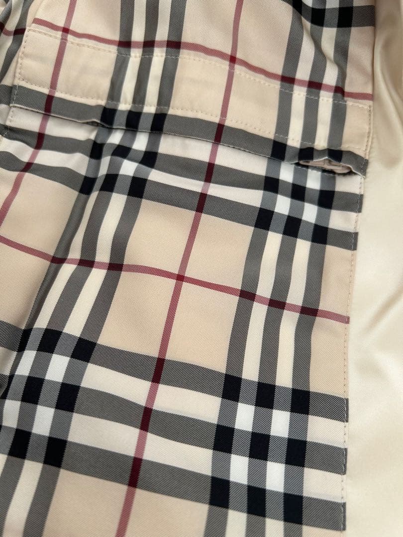 あいいろ様 BURBERRY LONDONフード付き ダウンコート - メルカリ