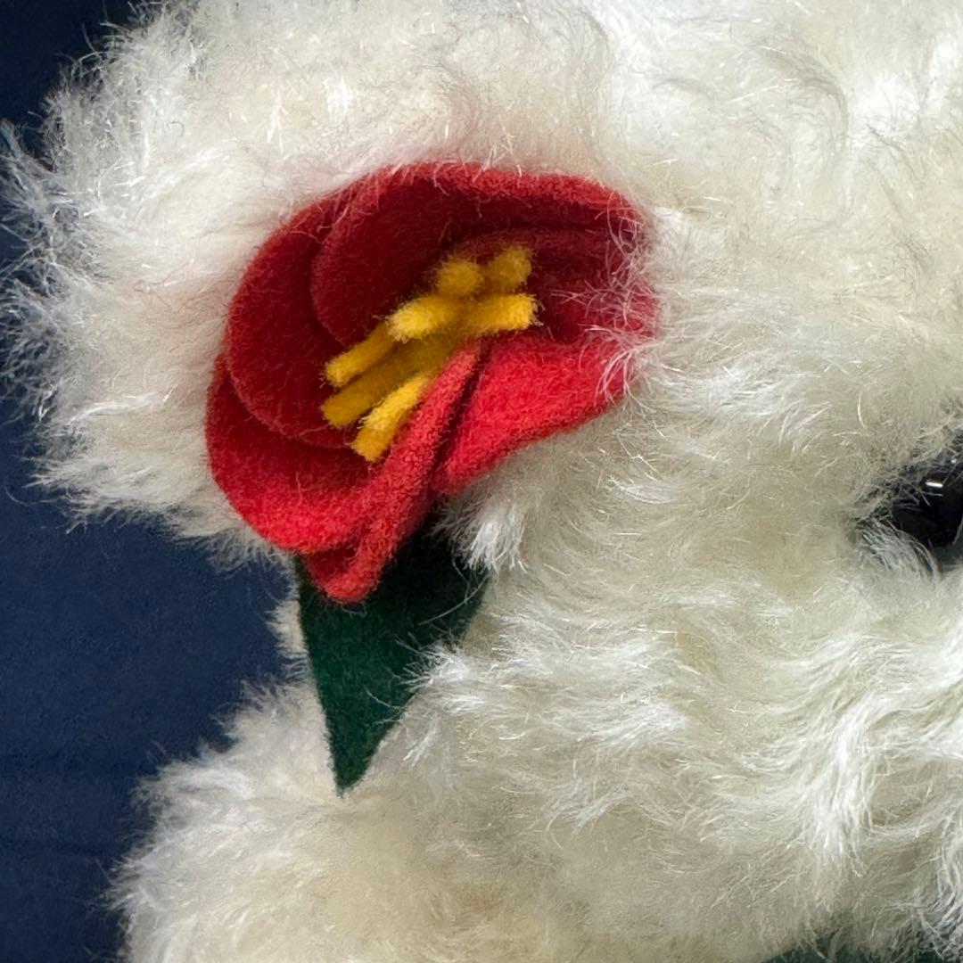 138-53 限定品 シュタイフ 名花シリーズ 椿 2018 テディベア