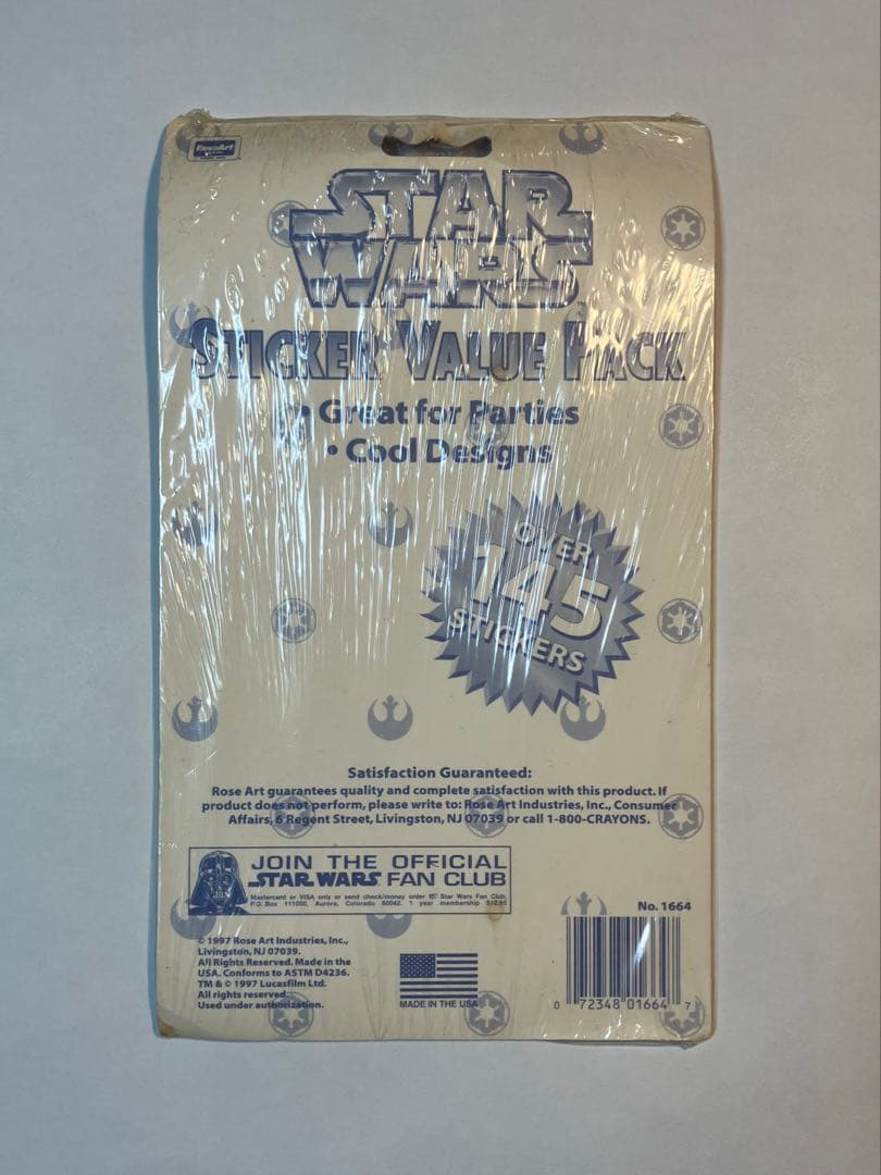 超希少STAR WARS ルーカスフィルム ステッカー