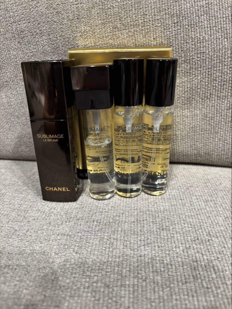 CHANEL SUBLIMAGE クリーム 3本セット CHANEL SUBLIMAGE L'EXTRAIT DE CRÈME Refillable Ultimate Repair