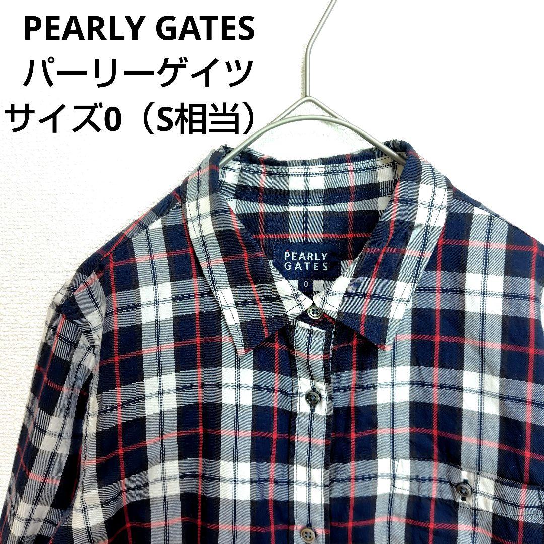 PEARLY GATES パーリーゲイツ シャツ 長袖 チェック 0サイズ S - メルカリ