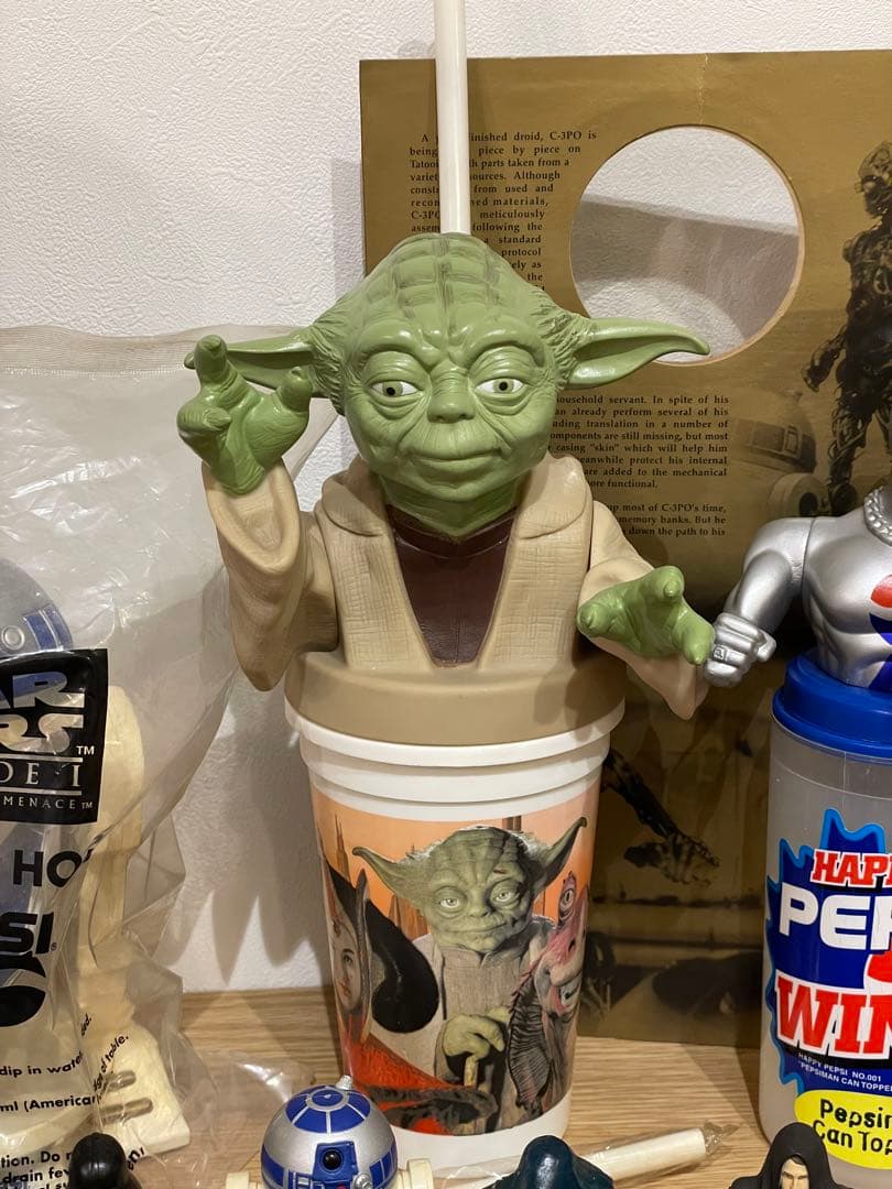 スターウォーズ ペプシ ボトルキャップ 88個 ボトルホルダー まとめ売り
