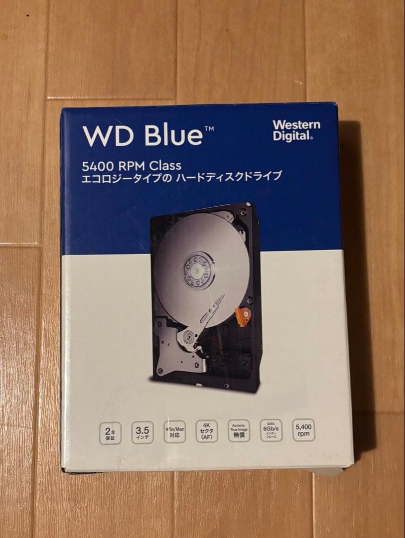 外付けハードディスク・ドライブ WD 6TB Amazon | Western Digital ウエスタンデジタル WD Blue 内蔵 HDD