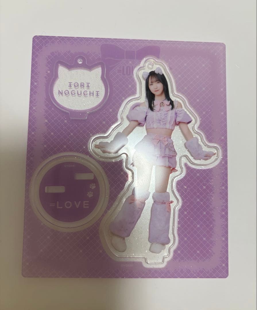 イコラブ 野口衣織 アクリルスタンド 猫衣装 - メルカリ