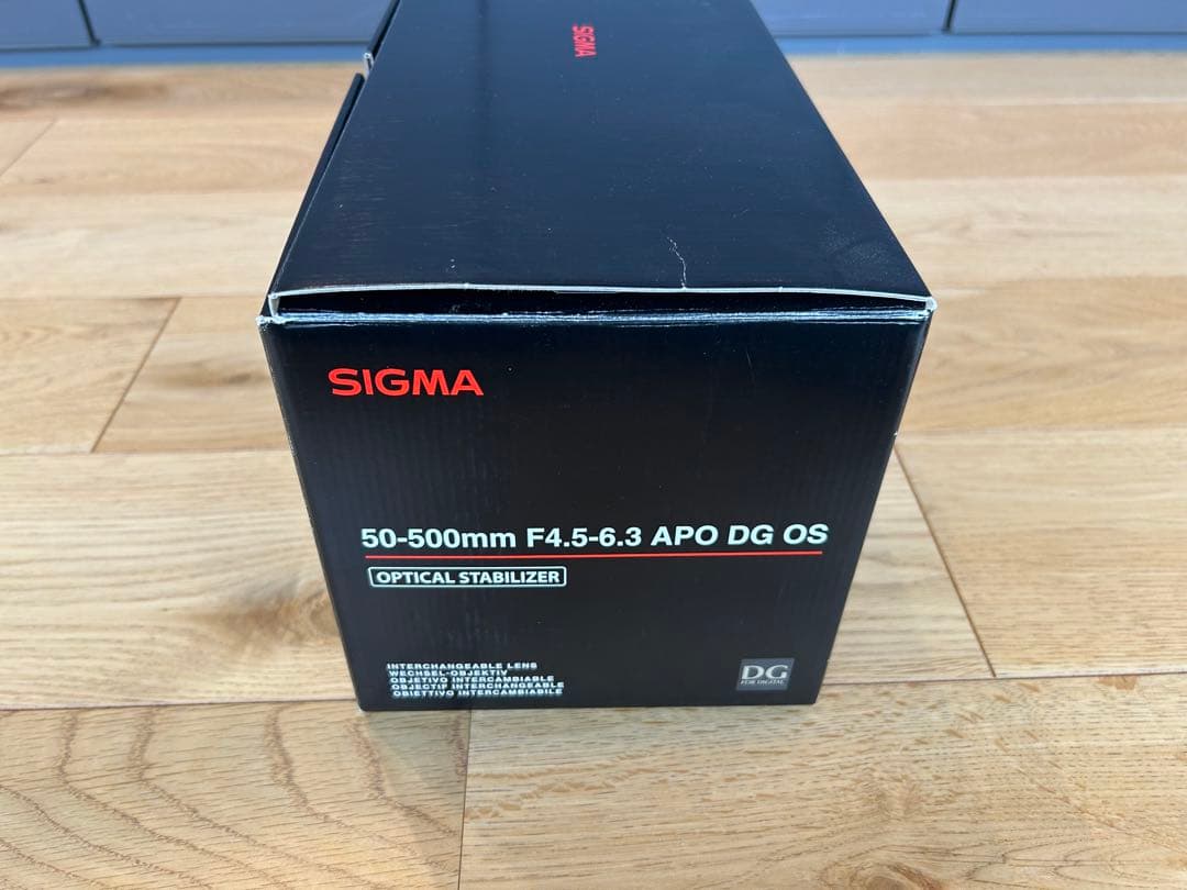 レンズ(ズーム) SIGMA 50-500mm F4.5-6.3 DG OS HSM